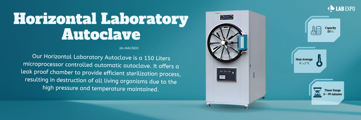 Horizontal Autoclave 26-HAC500