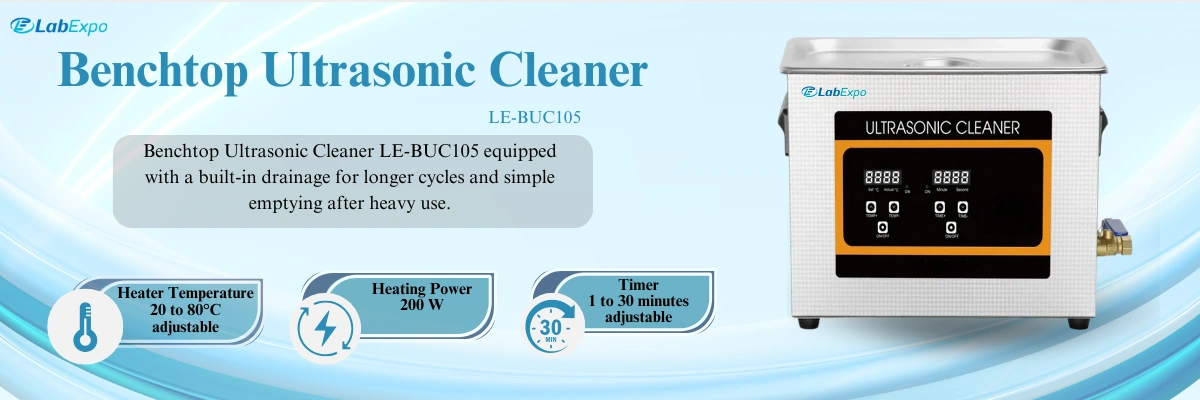 Benchtop Ultrasonic Cleaner LE-BUC105
