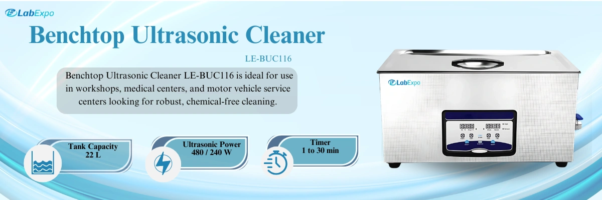 Benchtop Ultrasonic Cleaner LE-BUC116