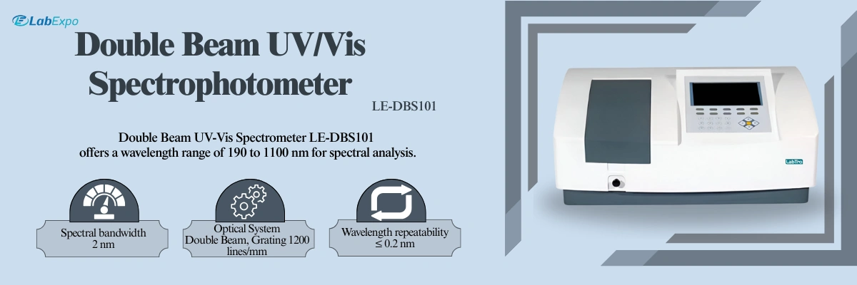 Double Beam UV-Vis Spectrometer LE-DBS101