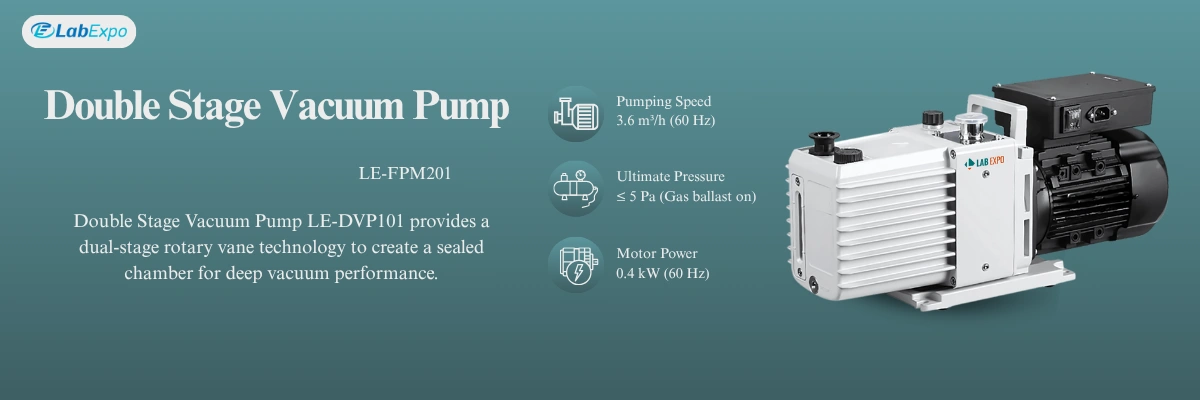 Double Stage Vacuum Pump LE-DVP101