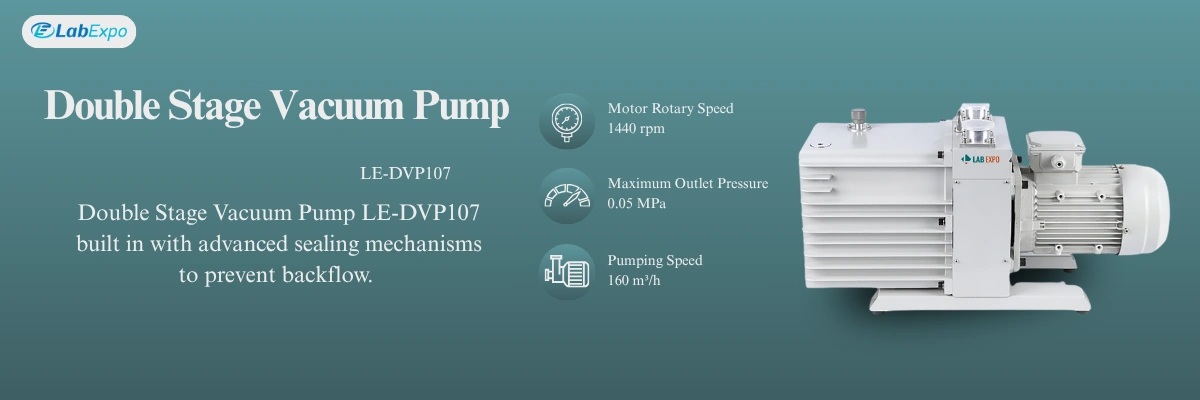 Double Stage Vacuum Pump LE-DVP107