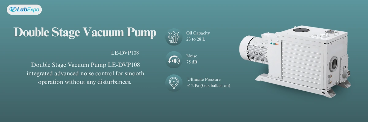 Double Stage Vacuum Pump LE-DVP108