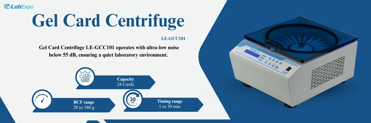 Gel Card Centrifuge LE-GCC101