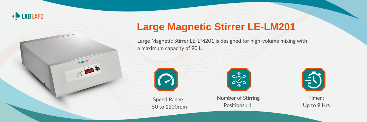 Large Magnetic Stirrer LE-LM201