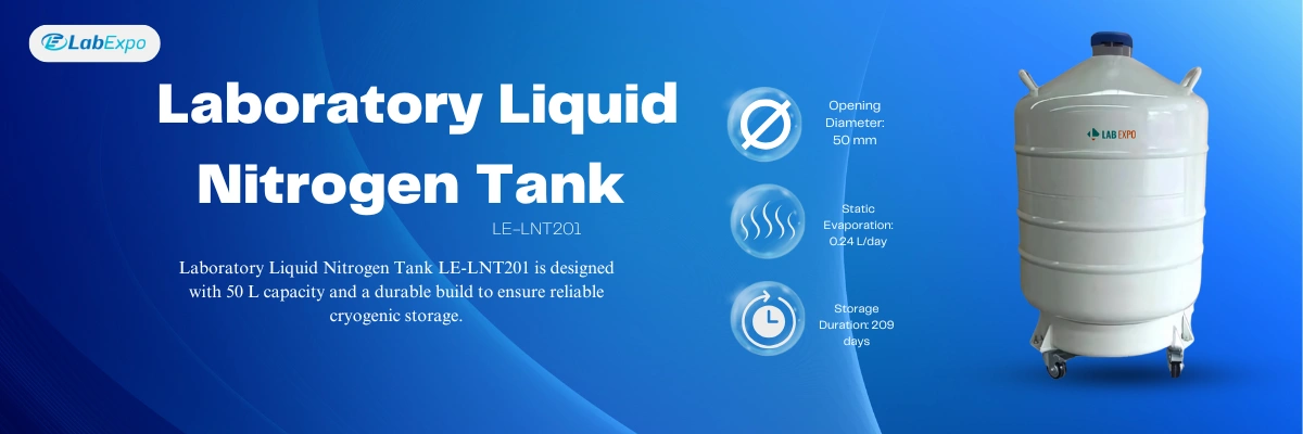 Laboratory Liquid Nitrogen Tank LE-LNT201