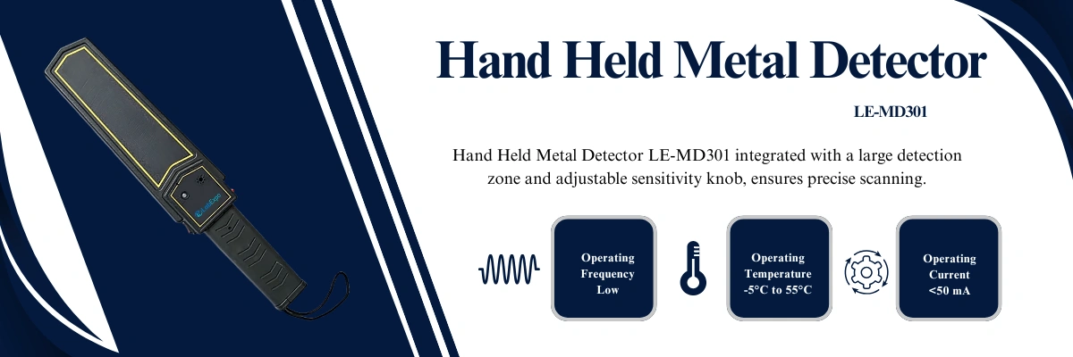 Hand Held Metal Detector LE-MD301