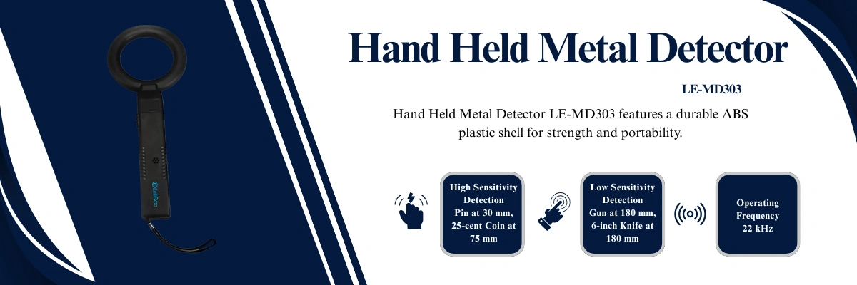 Hand Held Metal Detector LE-MD303