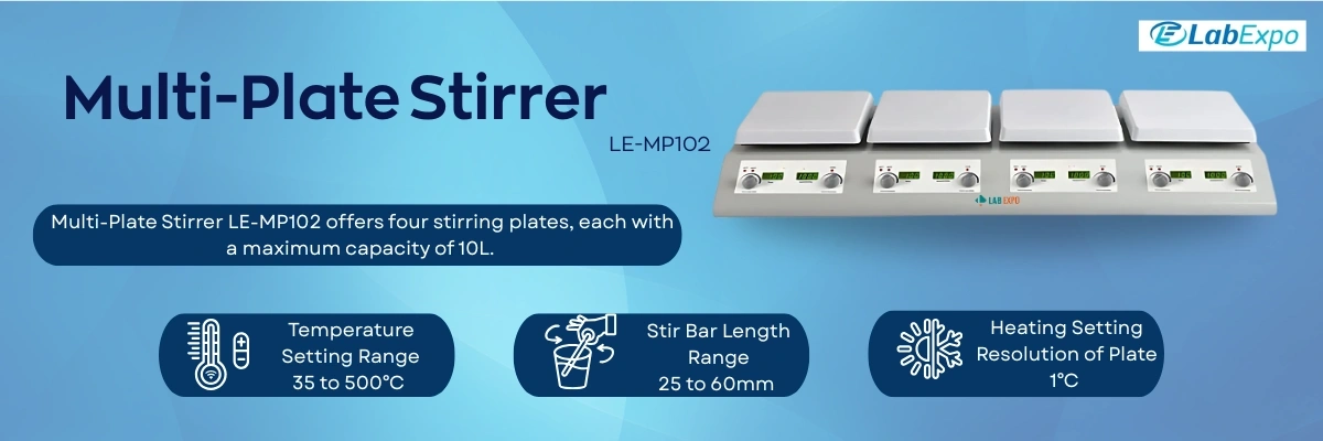 Multi-Plate Stirrer LE-MP102