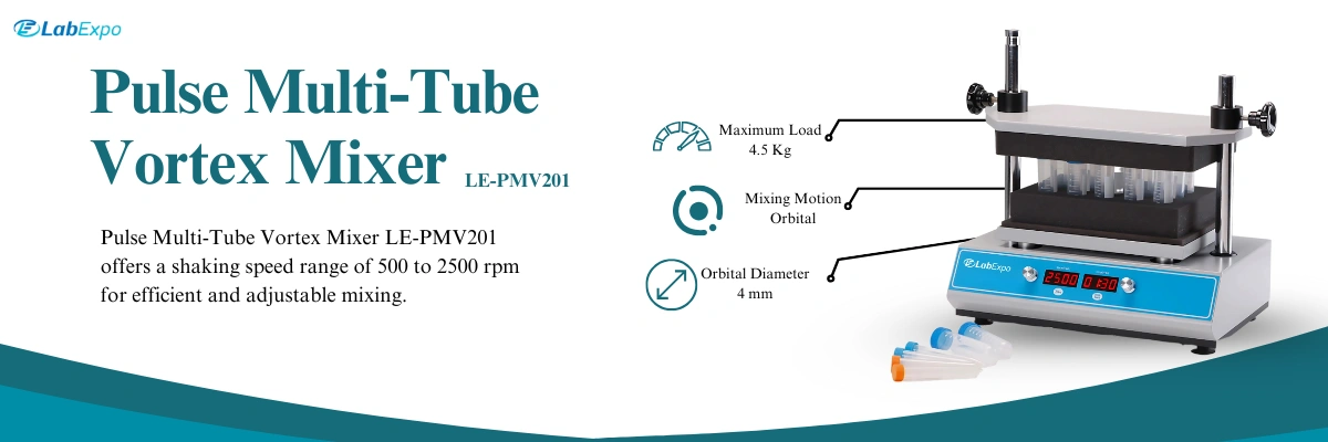Pulse Multi-Tube Vortex Mixer LE-PMV201