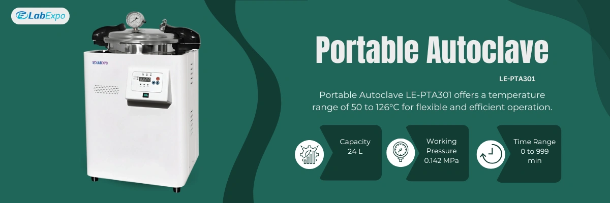 Portable Autoclave LE-PTA301