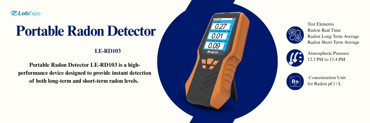 Portable Radon Detector LE-RD103