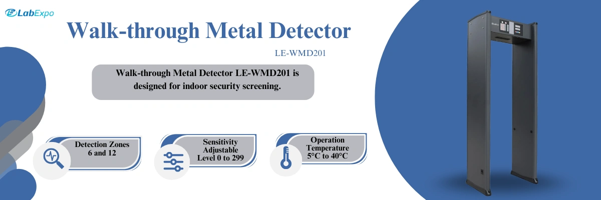 Walk-through Metal Detector LE-WMD201 Walk-through Metal Detector LE-WMD201