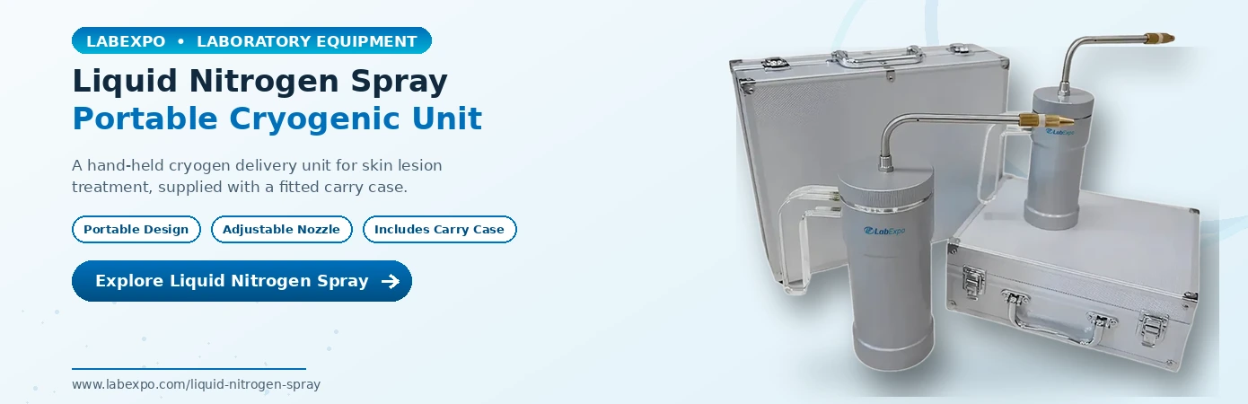 Liquid Nitrogen Spray Provides Ergonomic Operation for Minimal Discomfort During Procedures