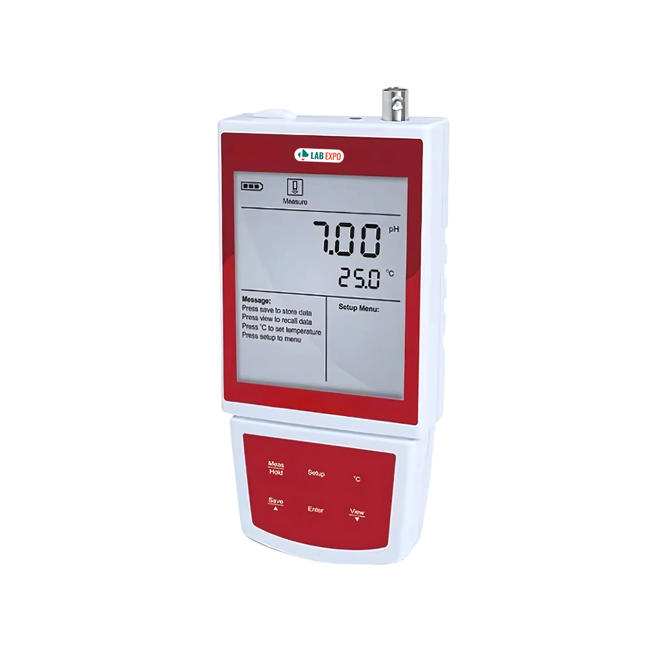 Portable pH meter  25-PPM100