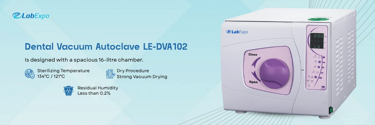 Dental Vacuum Autoclave LE-DVA102