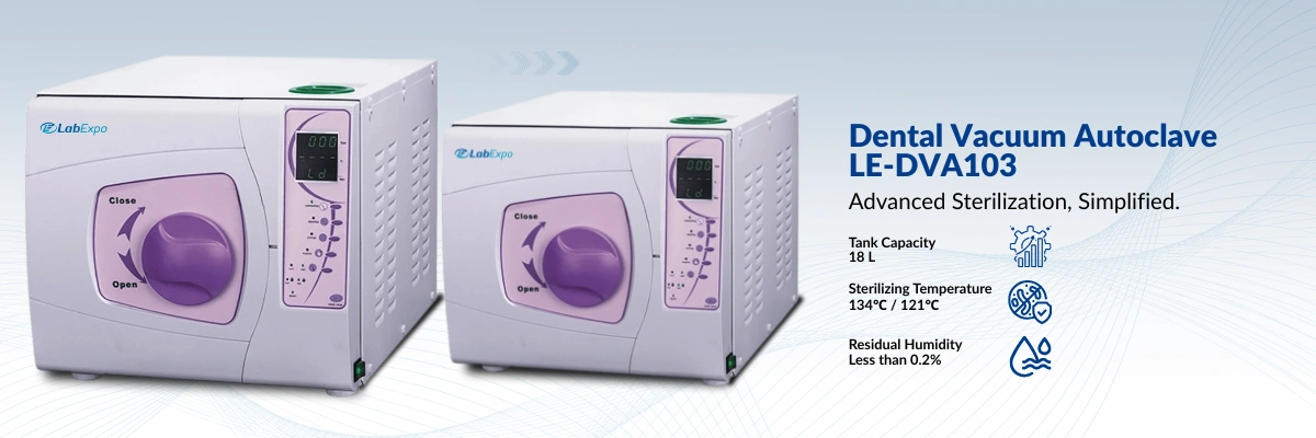 Dental Vacuum Autoclave LE-DVA103