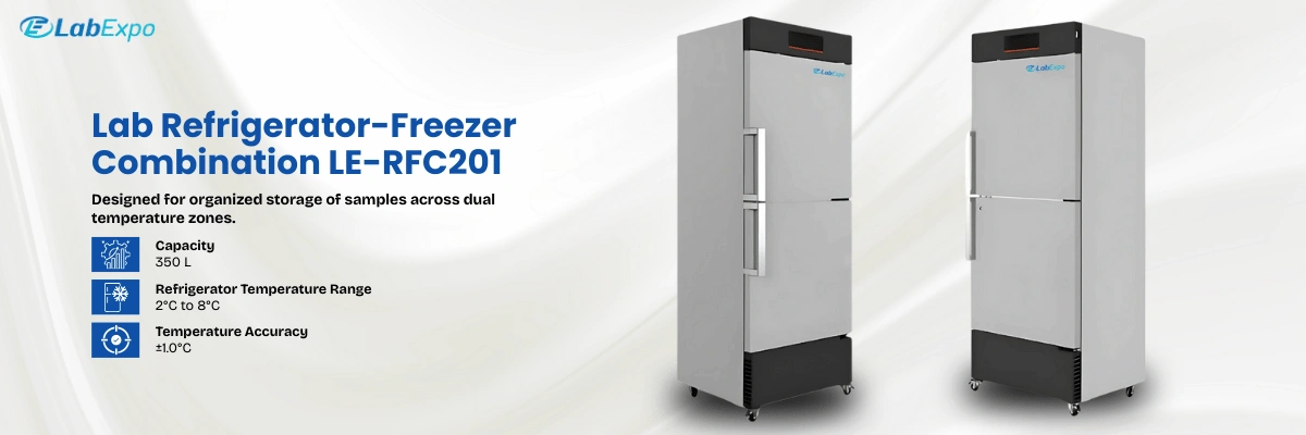 Lab Refrigerator-Freezer Combination LE-RFC201