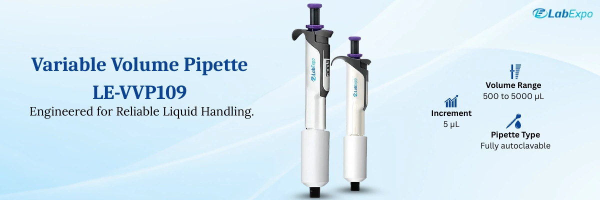Variable Volume Pipette LE-VVP109